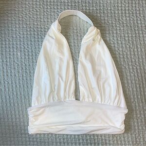 Princess Polly White Halter Top